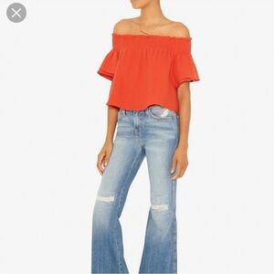 APIECE APART off the shoulder top